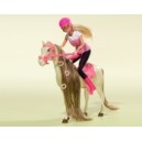 STEFFI RIDING TOUR DOLL AND HORSE