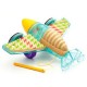 FISHER PRICE RHYTHM AND ROLL PERCUSSION PLANE